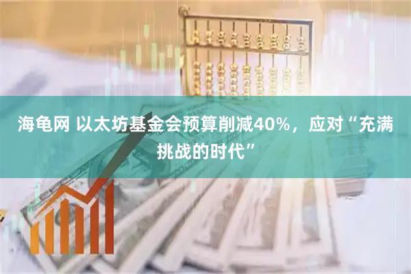 海龟网 以太坊基金会预算削减40%，应对“充满挑战的时代”